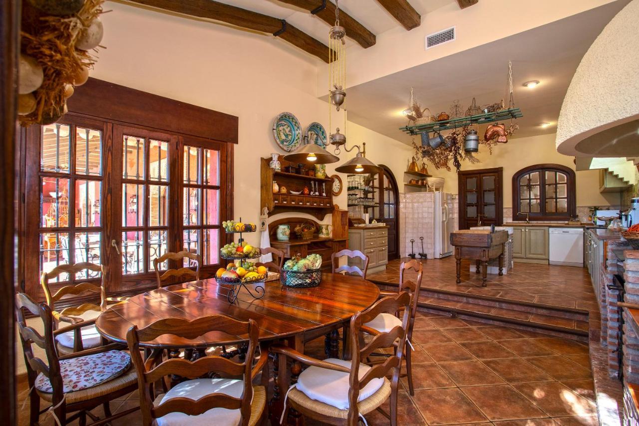 Casa Flores Con Piscina Interior Climatizada Алькаусин Экстерьер фото
